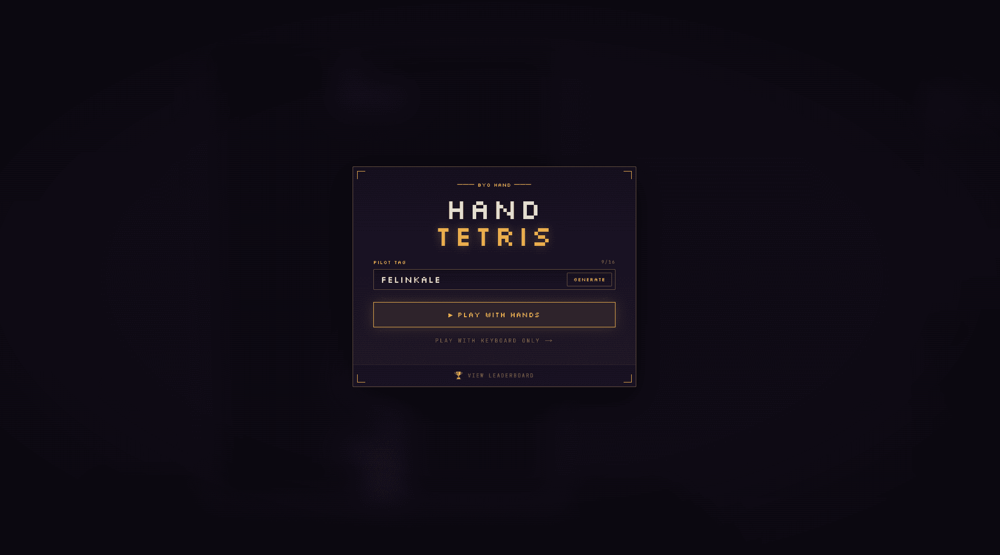 Hand Tetris preview